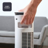 Noir+decker bxeft48e - ventilateur colonne 45w, 3 vitesses, 3 modes, digital oscillant et silencieux avec télécommande 81 cm de 