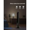 FOHERE Ventilateur Colonne Silencieux (32dB) - 102cm avec Moteur DC (28W) - Ventilateur Télécommande (Touches Muettes) - Brise M