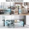 Aigostar smart ross - ventilateur tour intelligent avec télécommande(97cm). oscillation 70°, silencieux, ecran led wifi + bleuto