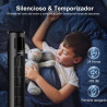 Aigostar ventilateur colonne intelligent avec télécommande(97cm). oscillation 70°, silencieux, ecran led wifi + bleutooth, 50w. 