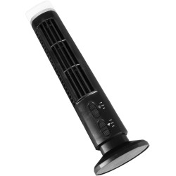 Ventilateur Tour pour Chambre à Coucher, Ventilateur Oscillant à 90 Degrés, Ventilateur de Bureau USB Portable Silencieux avec L