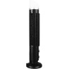 Ventilateur Tour pour Chambre à Coucher, Ventilateur Oscillant à 90 Degrés, Ventilateur de Bureau USB Portable Silencieux avec L
