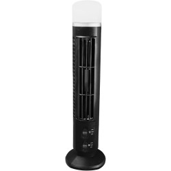 Ventilateur Tour pour Chambre à Coucher, Ventilateur Oscillant à 90 Degrés, Ventilateur de Bureau USB Portable Silencieux avec L