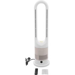 Ventilateur colonne 3 en 1, radiateur soufflant, ventilateur et filtre à air, oscillation automatique, minuterie à 8 niveaux 9H,