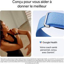 Google Fitbit Air – Moniteur d'activité Physique sans écran avec Suivi des activités Sportives, de la fréquence Cardiaque et du 
