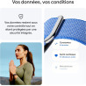Google Fitbit Air – Moniteur d'activité Physique sans écran avec Suivi des activités Sportives, de la fréquence Cardiaque et du 