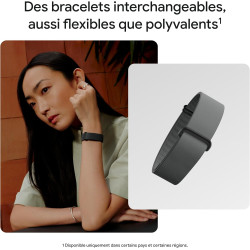Google Fitbit Air – Moniteur d'activité Physique sans écran avec Suivi des activités Sportives, de la fréquence Cardiaque et du 
