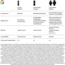 Google Fitbit Air – Moniteur d'activité Physique sans écran avec Suivi des activités Sportives, de la fréquence Cardiaque et du 