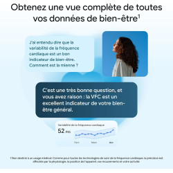 Google Fitbit Air – Moniteur d'activité Physique sans écran avec Suivi des activités Sportives – Compatible avec iOS et Android 