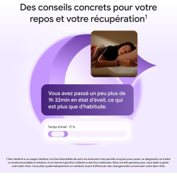 Google Fitbit Air – Moniteur d'activité Physique sans écran avec Suivi des activités Sportives – Compatible avec iOS et Android 