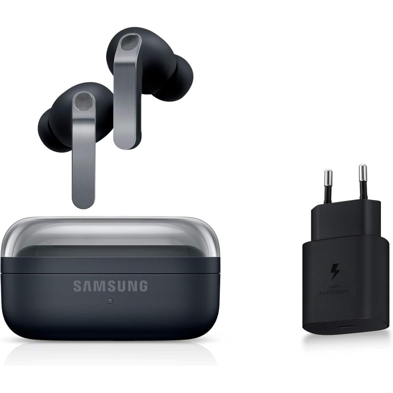 Samsung galaxy buds4 pro, écouteurs bleutooth sans fil, son hi-fi de qualité studio, double haut-parleur, appels ultra clairs, a