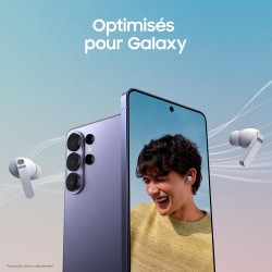 Samsung galaxy buds4 pro, écouteurs bleutooth sans fil, son hi-fi de qualité studio, double haut-parleur, appels ultra clairs, a