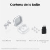 Samsung galaxy buds4 pro, écouteurs bleutooth sans fil, son hi-fi de qualité studio, double haut-parleur, appels ultra clairs, a