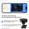 AOBOCAM Camera Espion WiFi 4K avec Cloud – Caméra de Surveillance Intérieure sans Fil, Vision Nocturne Grand Angle 150°, Détecti