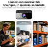 AOBOCAM Camera Espion WiFi 4K avec Cloud – Caméra de Surveillance Intérieure sans Fil, Vision Nocturne Grand Angle 150°, Détecti