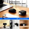 AOBOCAM Camera Espion WiFi 4K avec Cloud – Caméra de Surveillance Intérieure sans Fil, Vision Nocturne Grand Angle 150°, Détecti