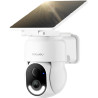 GALAYOU 2K Camera Surveillance WiFi Exterieure sans Fil - Camera Exterieur sans Fil Solaire, 2.4GHz, 360° PTZ Suivi, PIR + Alarm