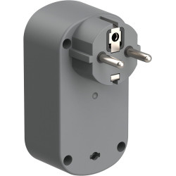 Electraline 531196 Adaptateur Fiche Multiprise Biplite Prima 2 Prises françaises 16A, Adaptateur Murale, Blanc