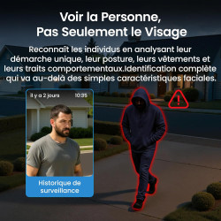 aosu 4K Caméra Surveillance WiFi Extérieure sans Fil,8MP Camera Exterieur Solaire,Vision Nocturne TrueColor,Triple Détection (PI