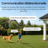 aosu 4K Caméra Surveillance WiFi Extérieure sans Fil,8MP Camera Exterieur Solaire,Vision Nocturne TrueColor,Triple Détection (PI