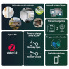 SONOFF Mini ZBD Zigbee 3.0 Relais de contact sec AC/DC compatible avec hubs Zigbee, fonctionne avec Alexa & Google Home, relais 