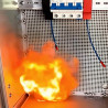 Dispositif d'Extinction Automatique d'Incendie par Aérosol pour Tableau Électrique, Montage sur Rail DIN, Système d'Extinction C