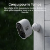 aosu 2K Caméra Surveillance WiFi Extérieure Intérieur sans Fil, Kit 2 Caméras avec aosuBase 2.0 Stockage Local, sans Abonnement,