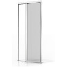 Avosdim Store moustiquaire Porte Alu Luxe - H230 x L140cm recoupable - Blanc 9010 texturé - Protection contre les insectes ajust