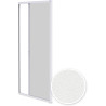 Avosdim Store moustiquaire Porte Alu Luxe - H230 x L140cm recoupable - Blanc 9010 texturé - Protection contre les insectes ajust