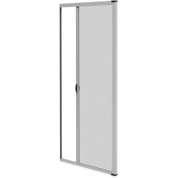 Avosdim Store moustiquaire Porte Alu Luxe - H230 x L140cm recoupable - Gris 7038 texturé - Protection contre les insectes ajusta