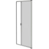 Avosdim Store moustiquaire Porte Alu Luxe - H230 x L140cm recoupable - Gris 7038 texturé - Protection contre les insectes ajusta