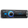 Autoradio bleutooth, wistrue poste radio voiture bleutooth avec main libre, fm 1 din autoradio avec port de charge usb (2.1a), l