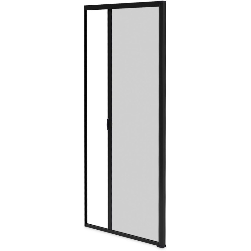 Avosdim Store moustiquaire Porte Alu Luxe - H230 x L140cm recoupable - Noir 9005 texturé - Protection contre les insectes ajusta