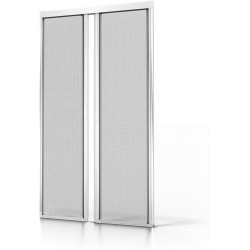 Avosdim Store moustiquaire Porte Alu Luxe (Blanc, L240 x H 230 cm)
