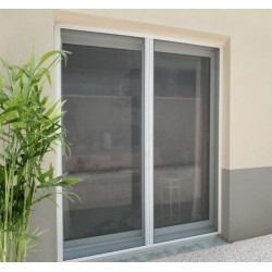 Avosdim Store moustiquaire Porte Alu Luxe (Blanc, L240 x H 230 cm)