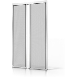 Avosdim Store moustiquaire Porte Alu Luxe (Blanc, L240 x H 230 cm)