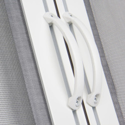 Avosdim Store moustiquaire Porte Alu Luxe (Blanc, L240 x H 230 cm)