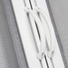 Avosdim Store moustiquaire Porte Alu Luxe (Blanc, L240 x H 230 cm)