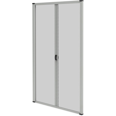 Avosdim Store moustiquaire Porte Alu Luxe (Gris RAL7038, L240 x H 230 cm)