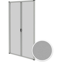 Avosdim Store moustiquaire Porte Alu Luxe (Gris RAL7038, L240 x H 230 cm)