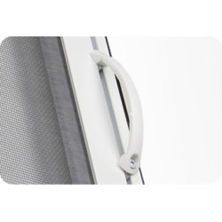 Avosdim Store moustiquaire Porte Alu Luxe (Gris RAL7038, L240 x H 230 cm)