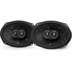 JBL Stage3 Gen2 968MF Haut-Parleurs Voiture Coaxiaux 3 Voies 6x9 Pouces (15x23cm) 640W Pack de 2 - Hi-FI Audio Automobile Puissa