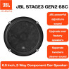 JBL Stage3 Gen2 68C Système de Haut-Parleurs Éclatés 2 Voies 16,5cm (6,5") 760W Pack de 2 - Kit Composants Audio Voiture Tweeter