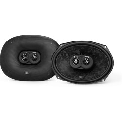 JBL Stage3 Gen2 968M Haut-Parleurs Voiture Coaxiaux 3 Voies 6x9 Pouces (15x23cm) 640W Pack de 2 - Hi-FI Audio Automobile Basses 