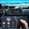 Autoradio 1 din bleutooth autoradio car play voiture avec sans fil car play & android auto,6.9 pouces hd écran tactile,radio fm/