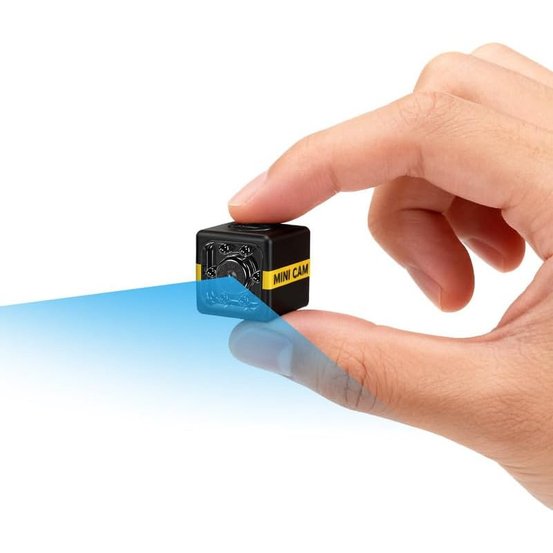 Caméra Espion sans Fil 1080P,Micro Spy Cam Discrète Invisible avec Détection Mouvement Vision Nocturne pour Surveillance Maison,