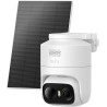 eufy Security eufyCam C37, caméra Surveillance WiFi extérieure sans Fil, Suivi IA motorisé à 360°, Solaire 2K, détection de Pers