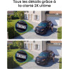 eufy Security eufyCam C37, caméra Surveillance WiFi extérieure sans Fil, Suivi IA motorisé à 360°, Solaire 2K, détection de Pers