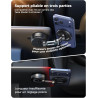 JOYROOM Support Téléphone Voiture Magnetique Pliable en trois parties,Support Magsafe Voiture avec 360°Bras Métallique, Aimant T