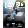 JOYROOM Support Téléphone Voiture Magnetique Pliable en trois parties,Support Magsafe Voiture avec 360°Bras Métallique, Aimant T